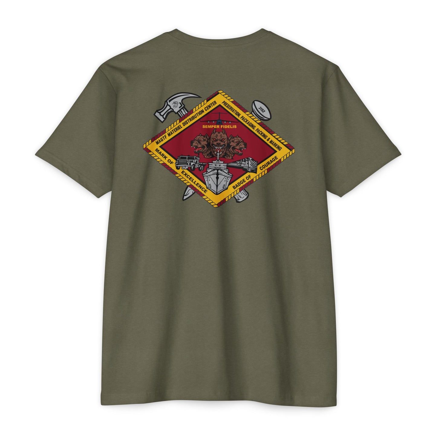 MAGTF Distribution Center Officers Unit Tee