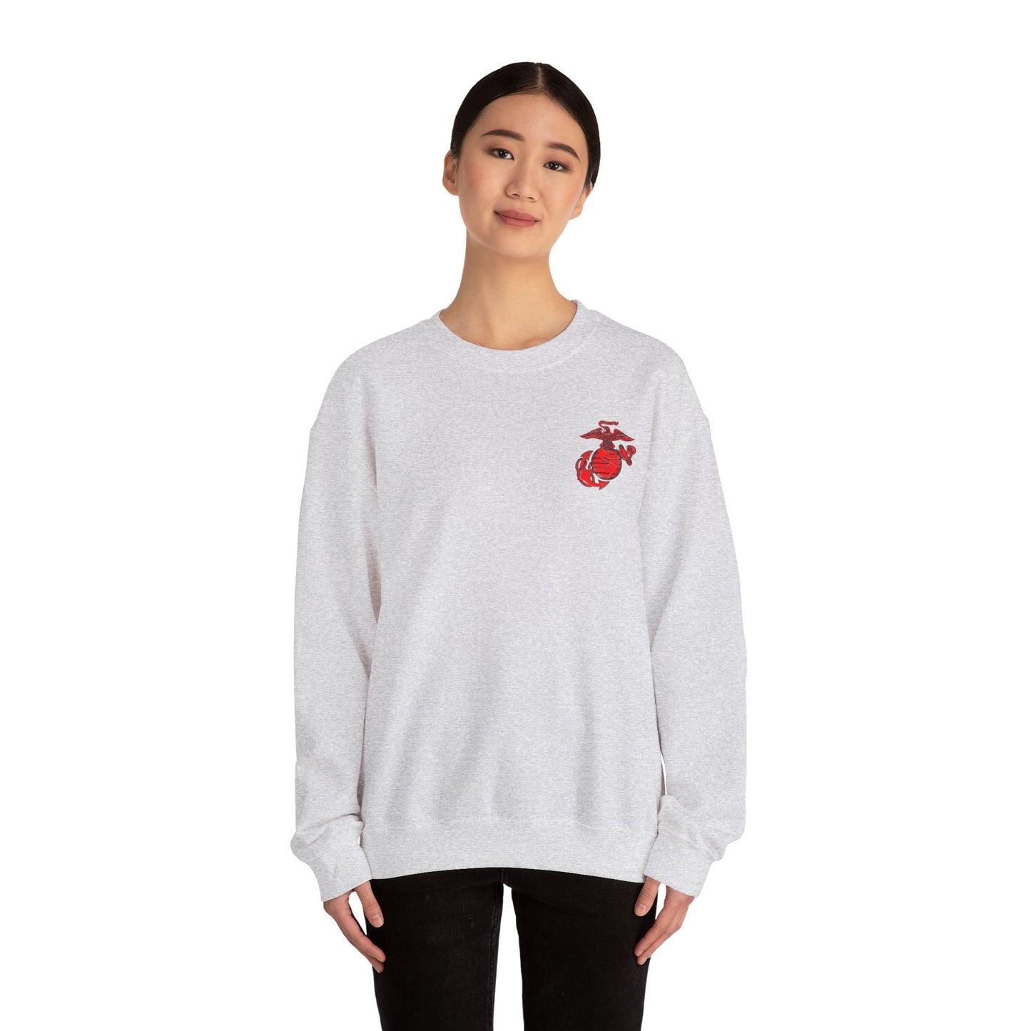 Old School Mighty P-3 w/ Red EGA Crewneck Sweater