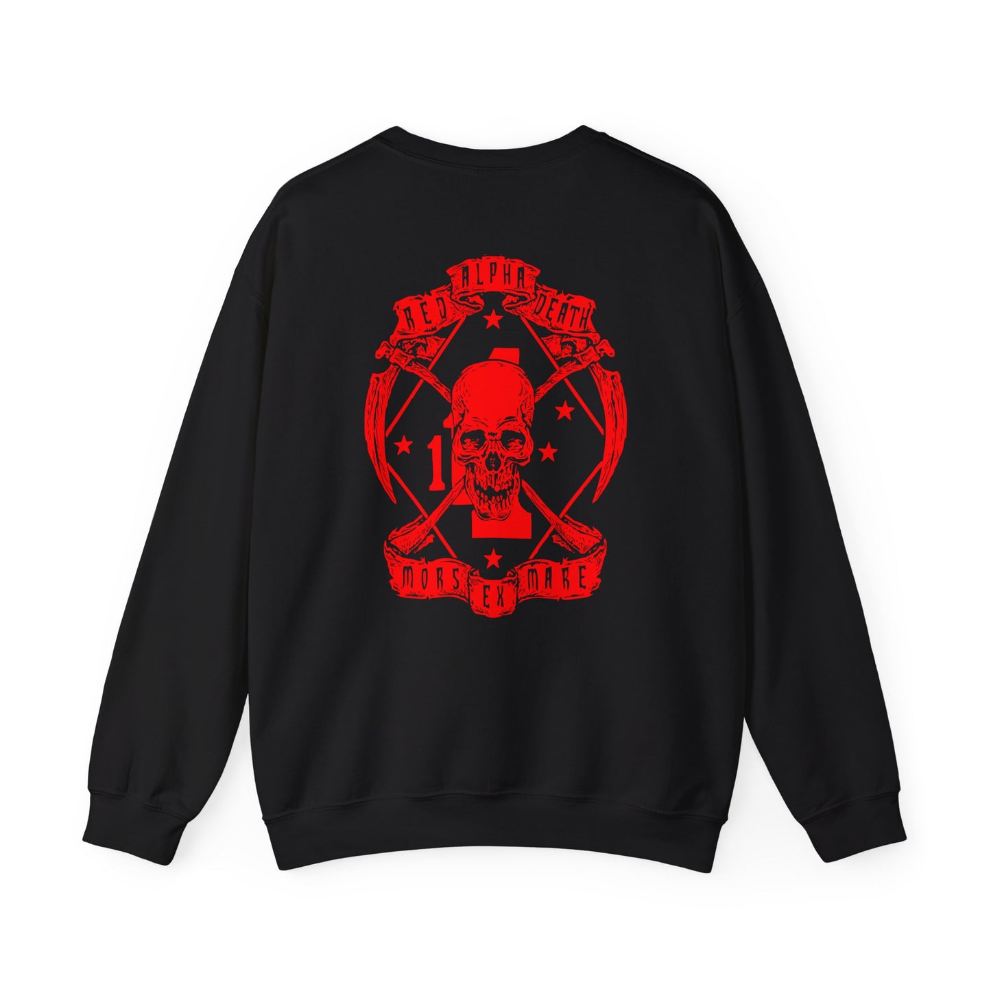 1st Battalion 1st Marines Alpha Co. Full Color Unit Crewneck Sweater