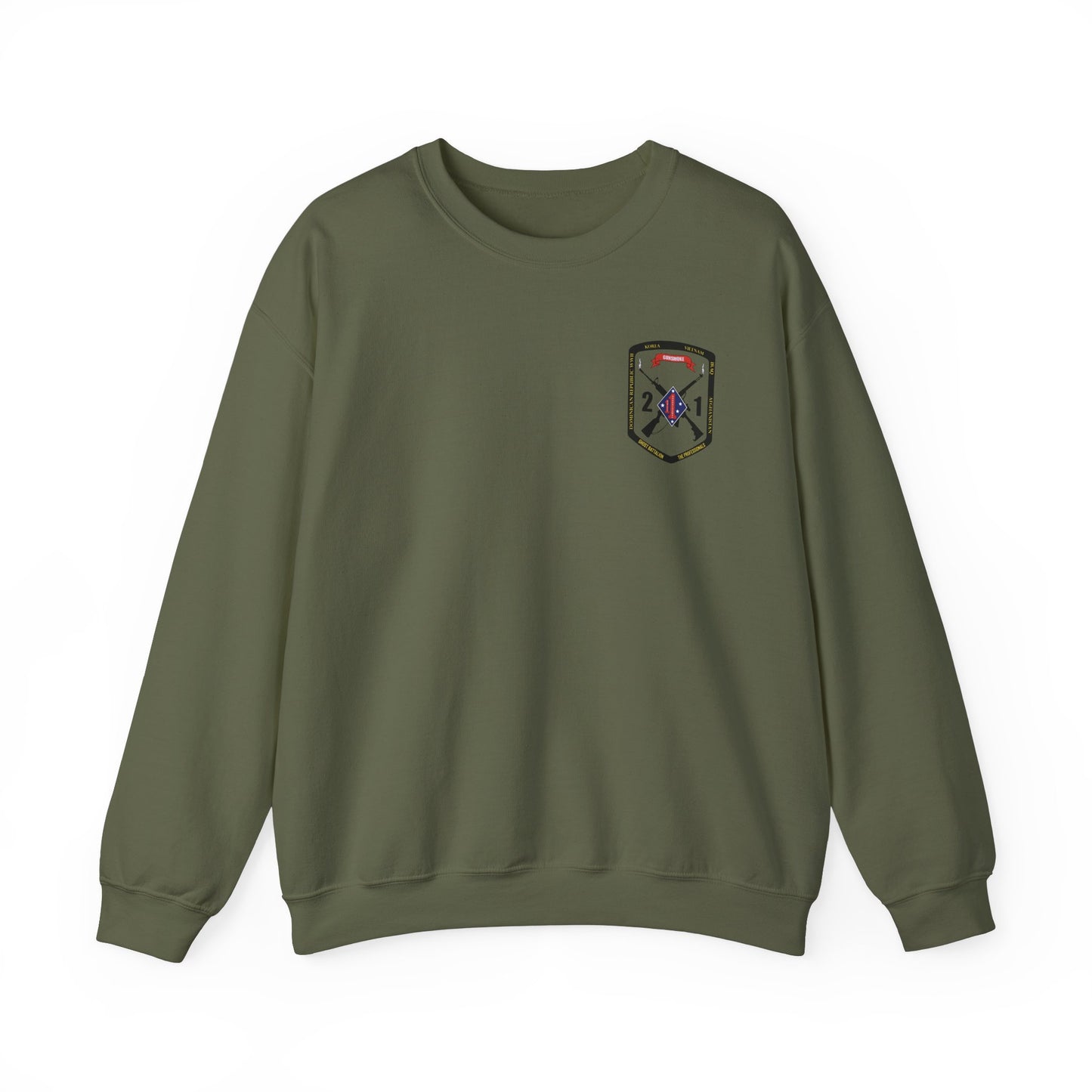 2nd Battalion 1st Marines Black Logo Unit Sweater