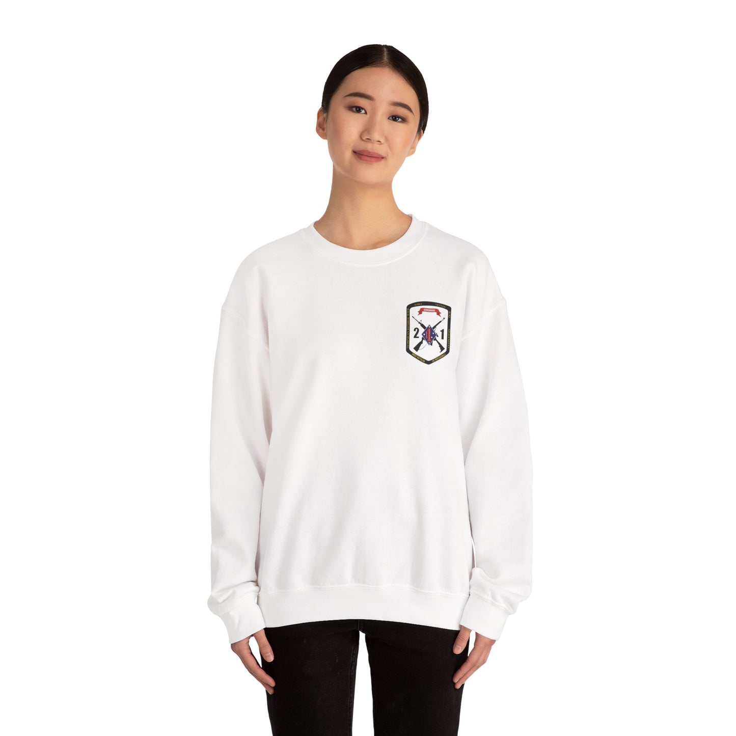2nd Battalion 1st Marines Black Logo Unit Sweater