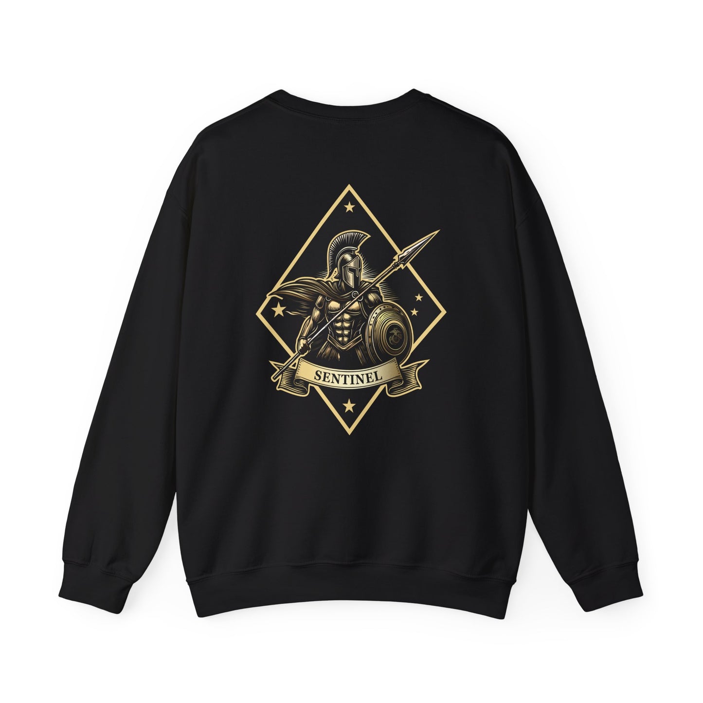 1st Marine Regiment White Logo Sentinel Company Sweater