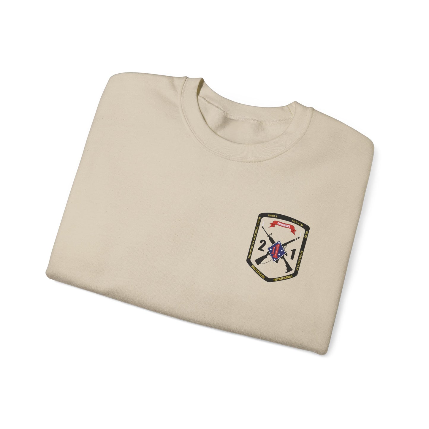 2nd Battalion 1st Marines Black Logo Unit Sweater