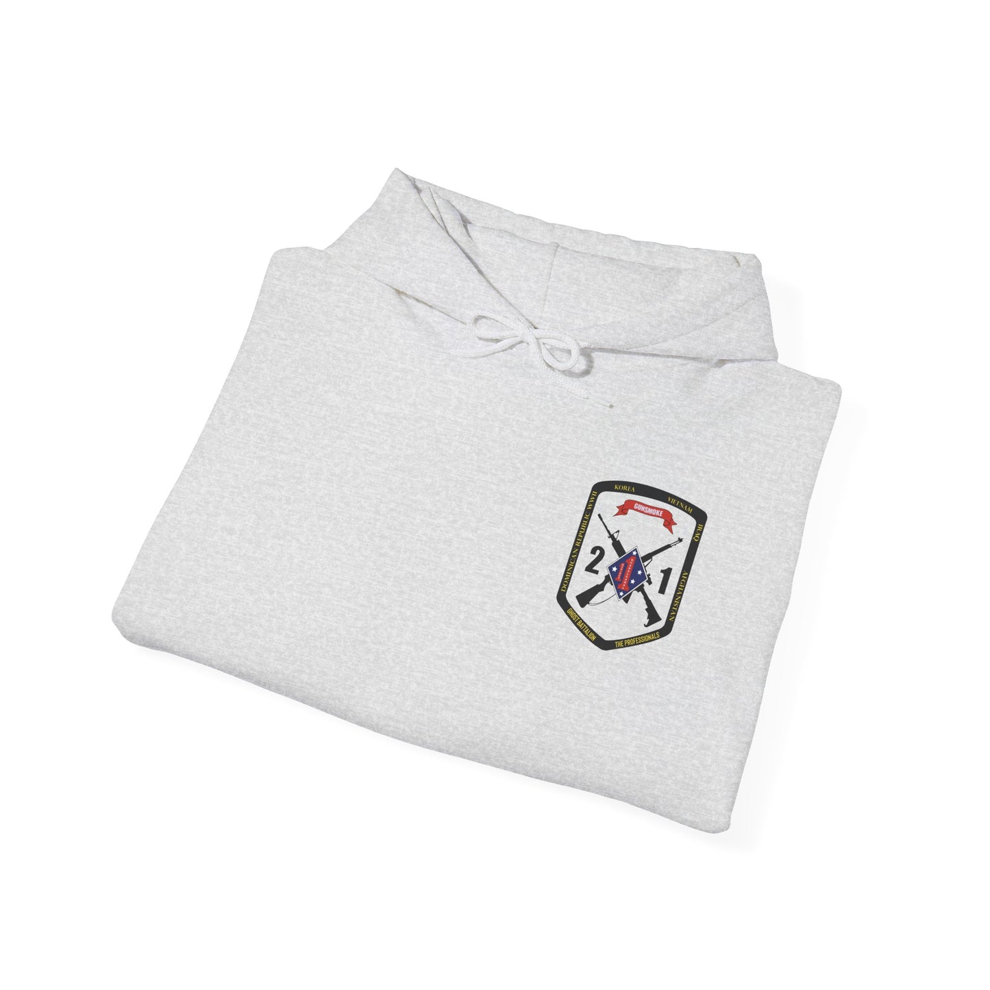 2nd Battalion 1st Marines Black Logo Unit Hoodie