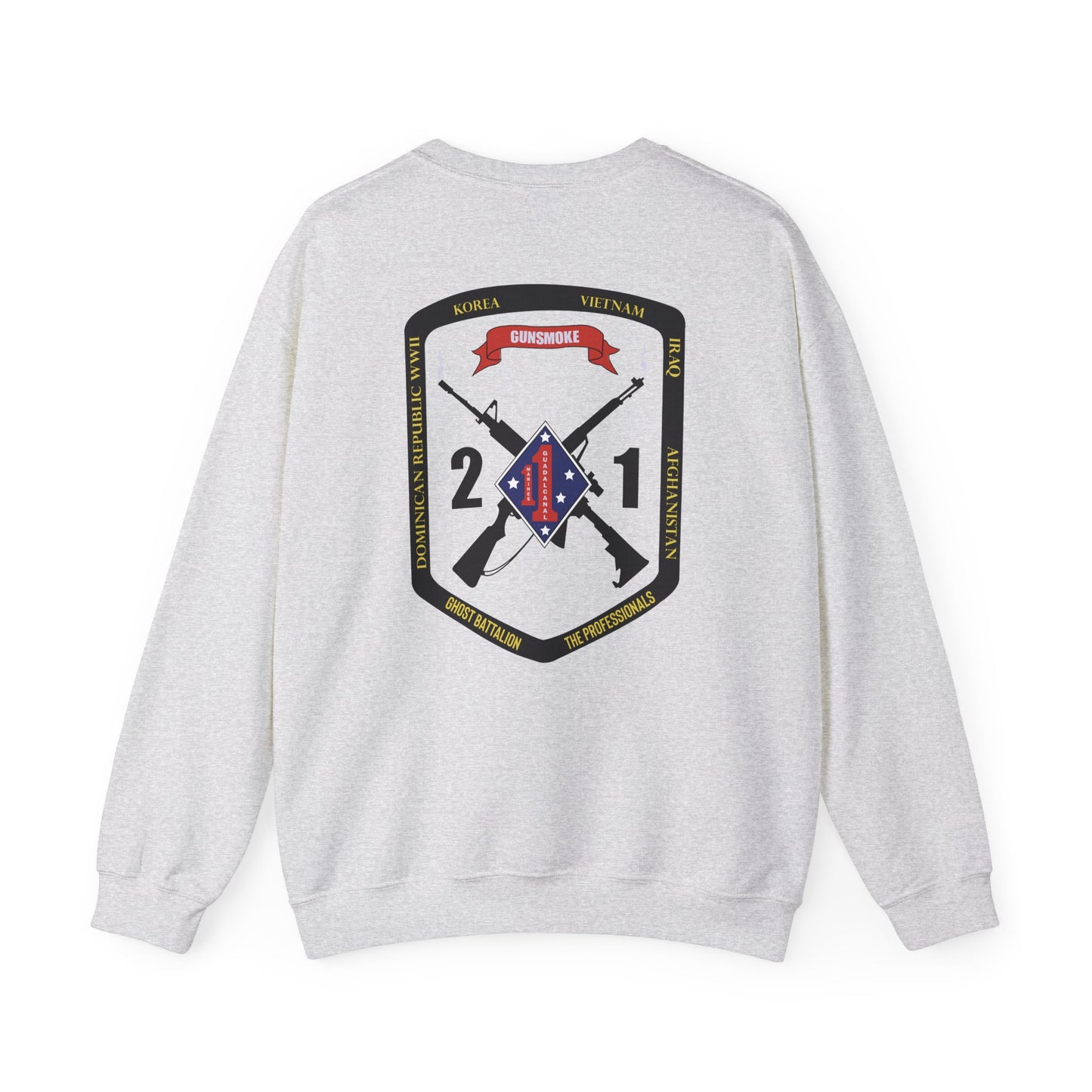 2nd Battalion 1st Marines Black Logo Unit Sweater