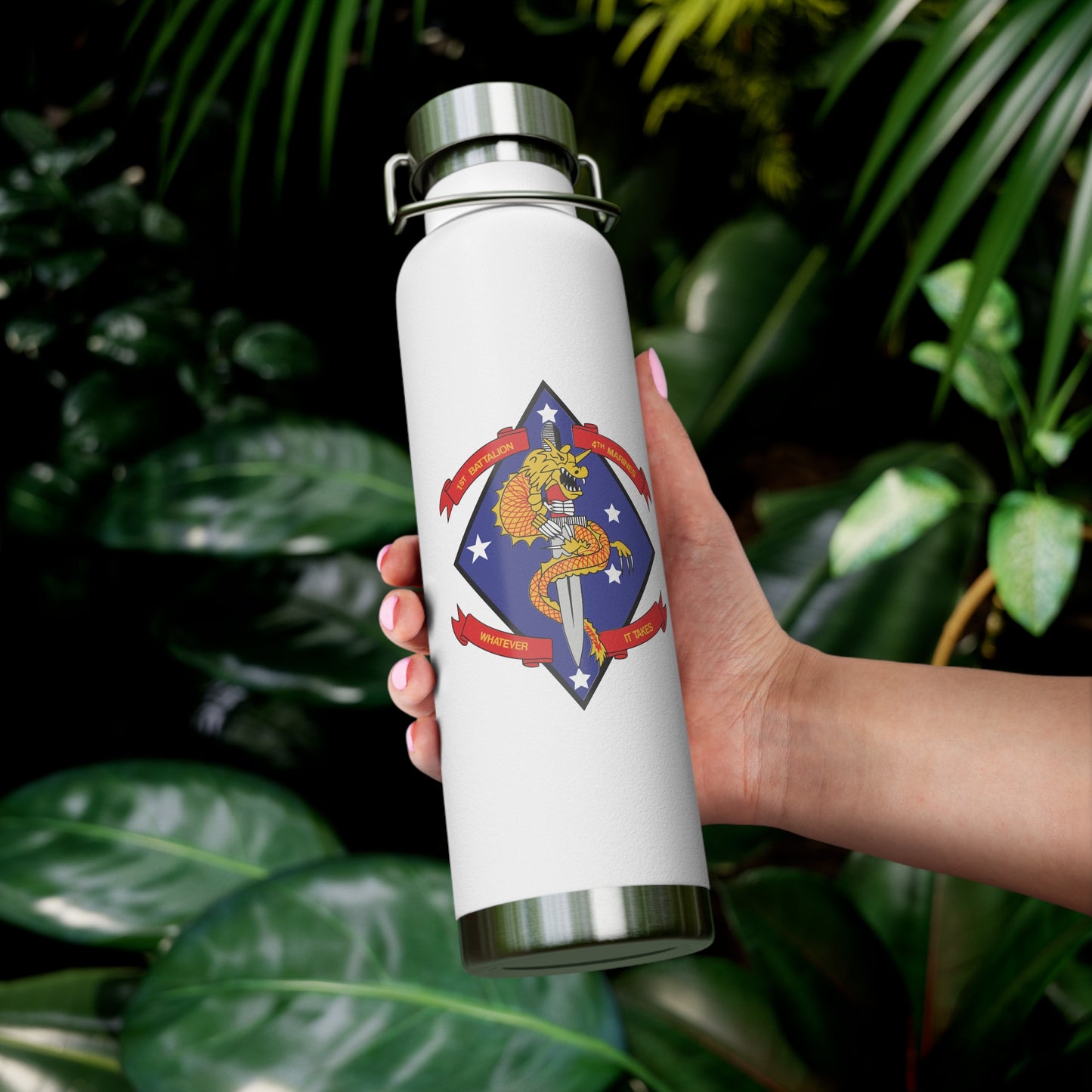 1/4 Unit Copper Vacuum Insulated Bottle, 22oz