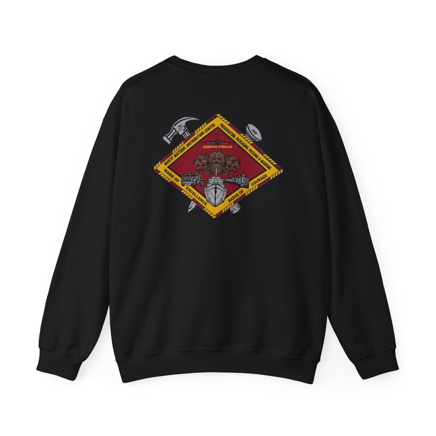 MAGTF Distribution Center Officer Unit Crewneck Sweater