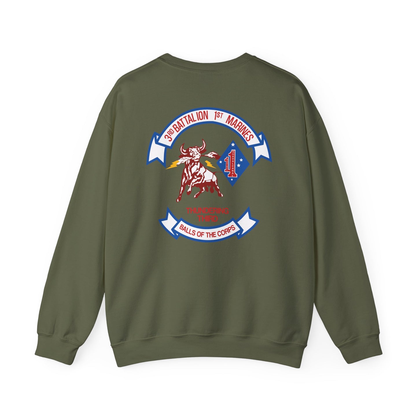 3rd Battalion 1st Marines Unit Crewneck Sweater