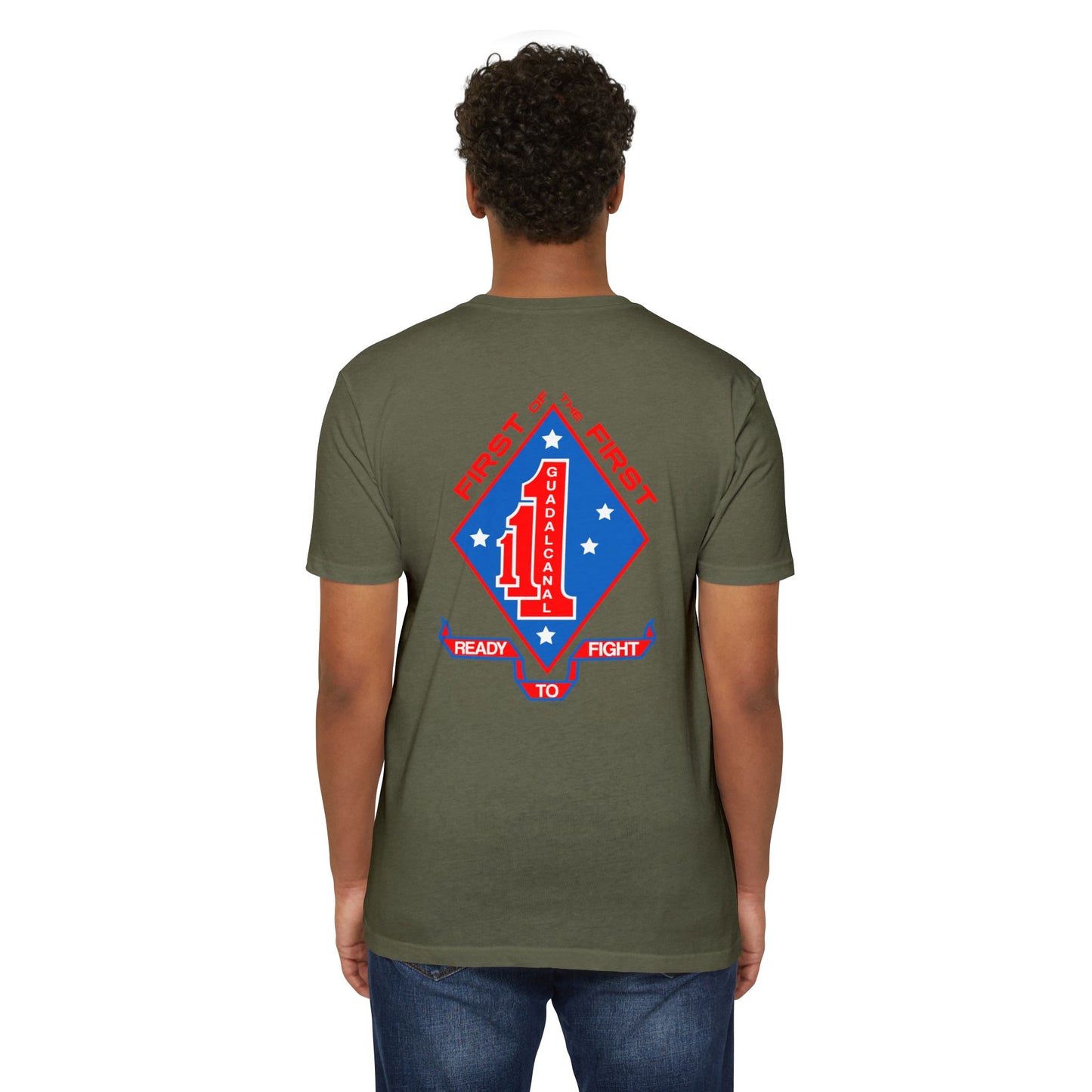 1st Battalion 1st Marines Full Color Unit Tee