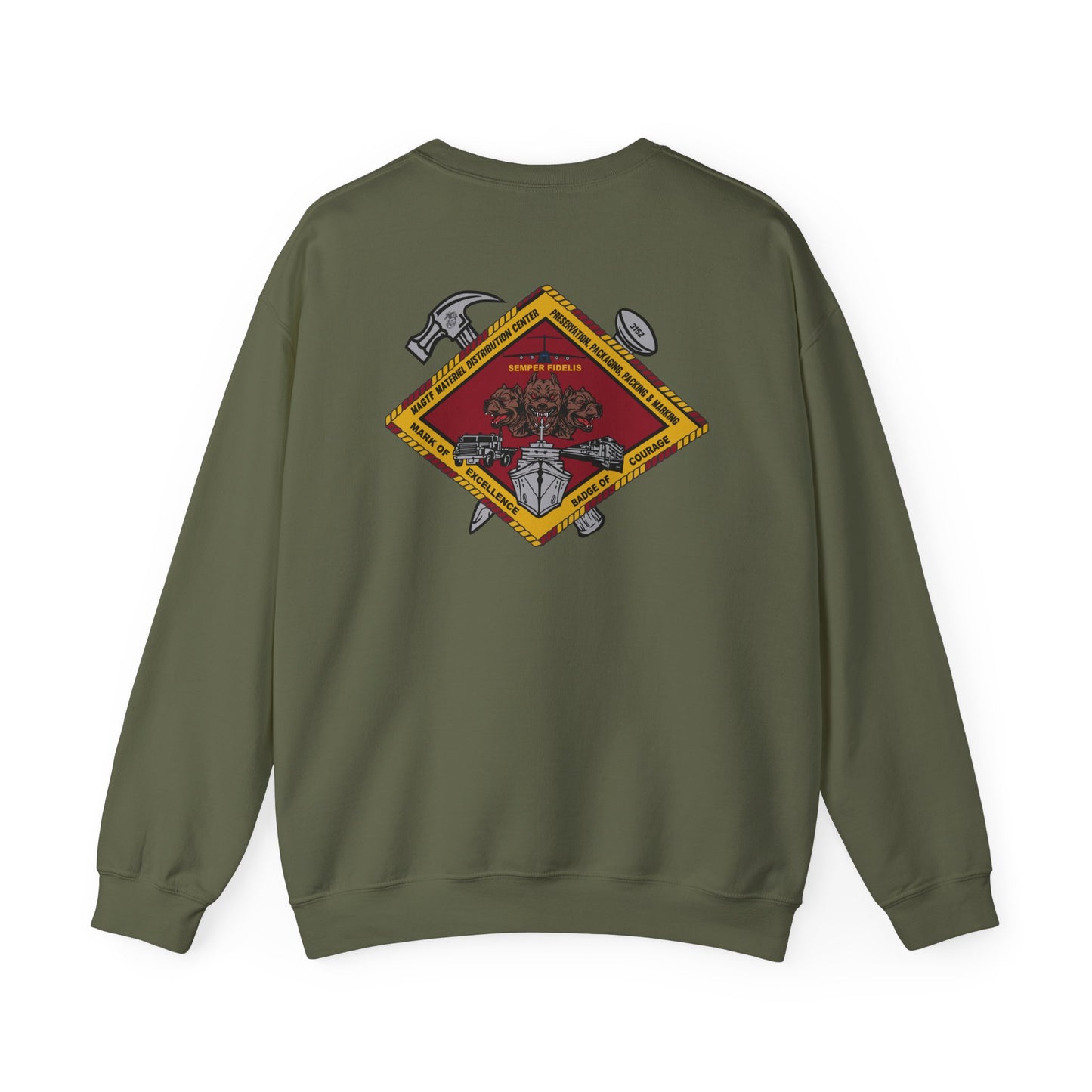 MAGTF Distribution Center Officer Unit Crewneck Sweater