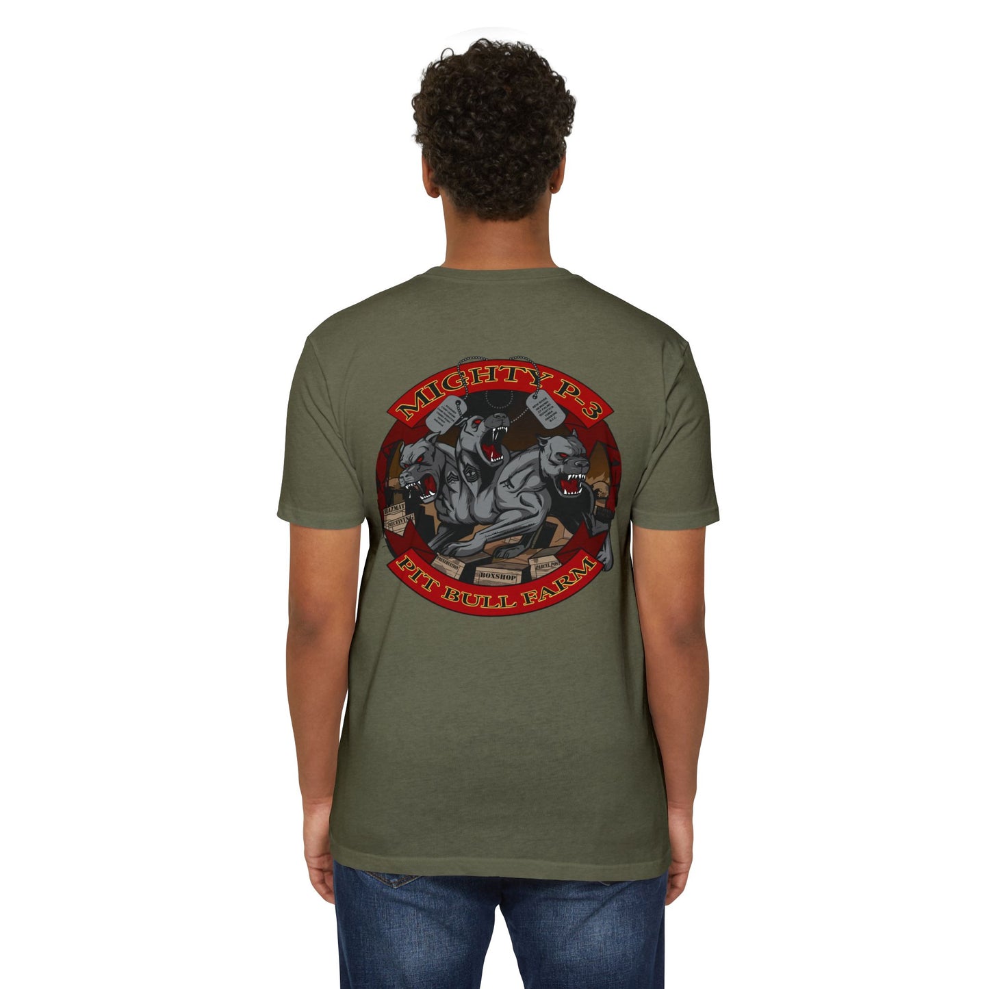 Old School Mighty P-3 w/ Red EGA Tee