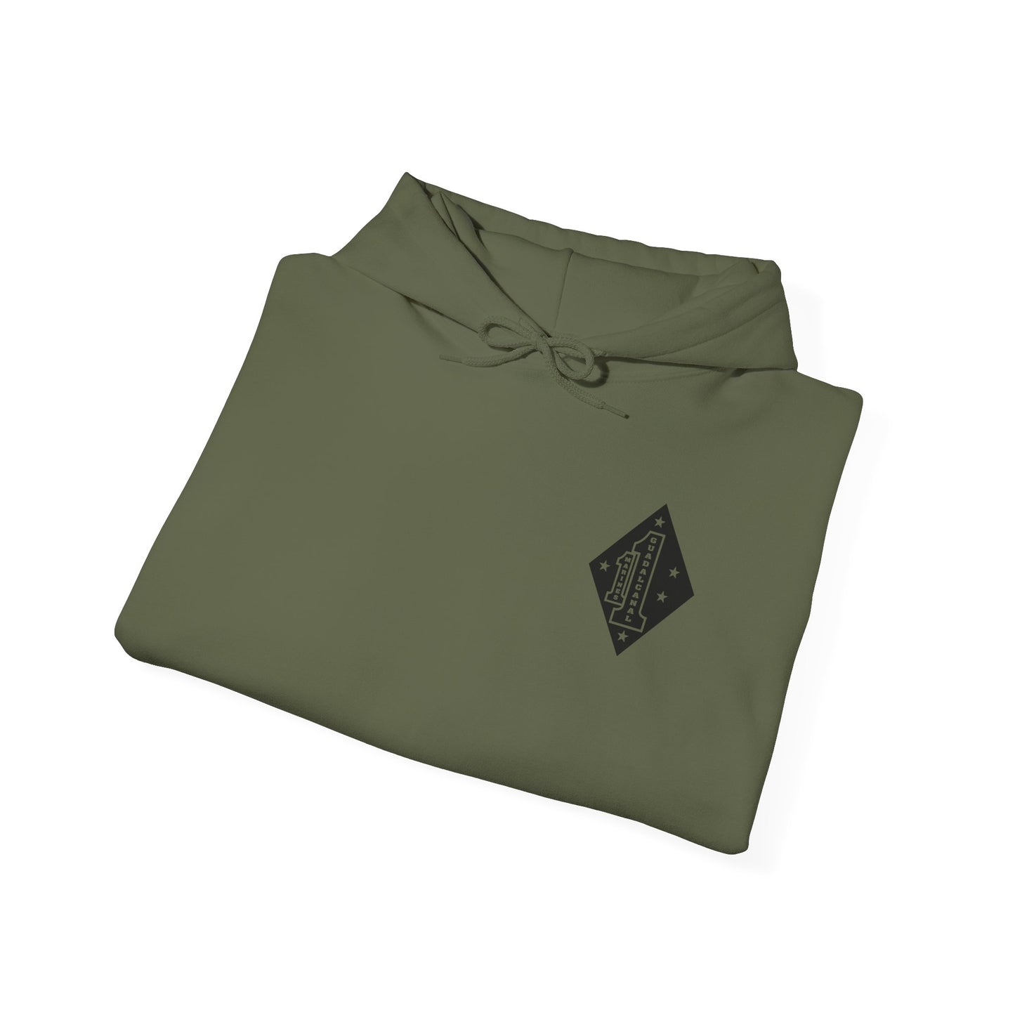 1st Marine Regiment Sentinel Company Black Logo Hoodie