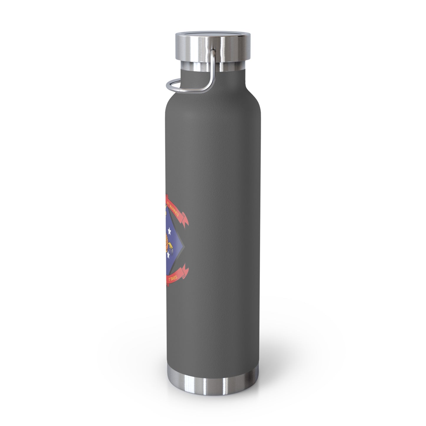 1/4 Unit Copper Vacuum Insulated Bottle, 22oz