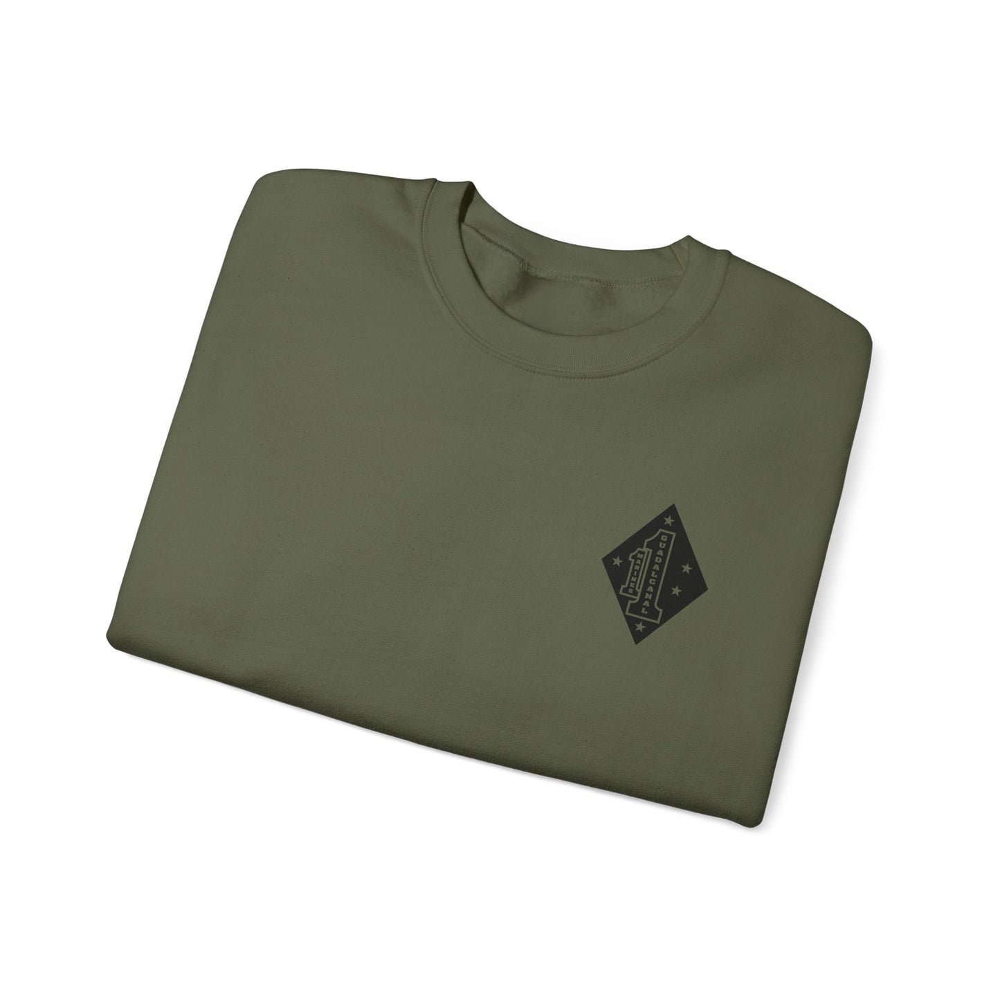 1st Marine Regiment Black Logo Sentinel Company Sweater