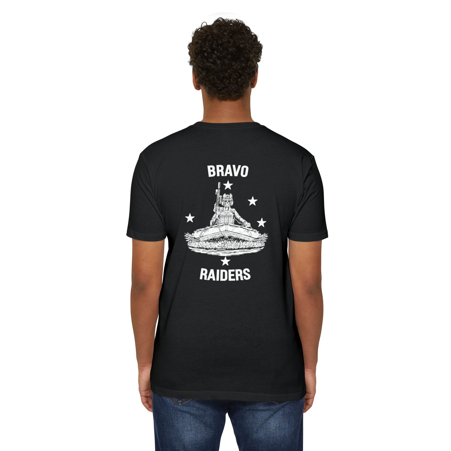 1st Battalion 1st Marines Bravo Co. Black Unit Tee