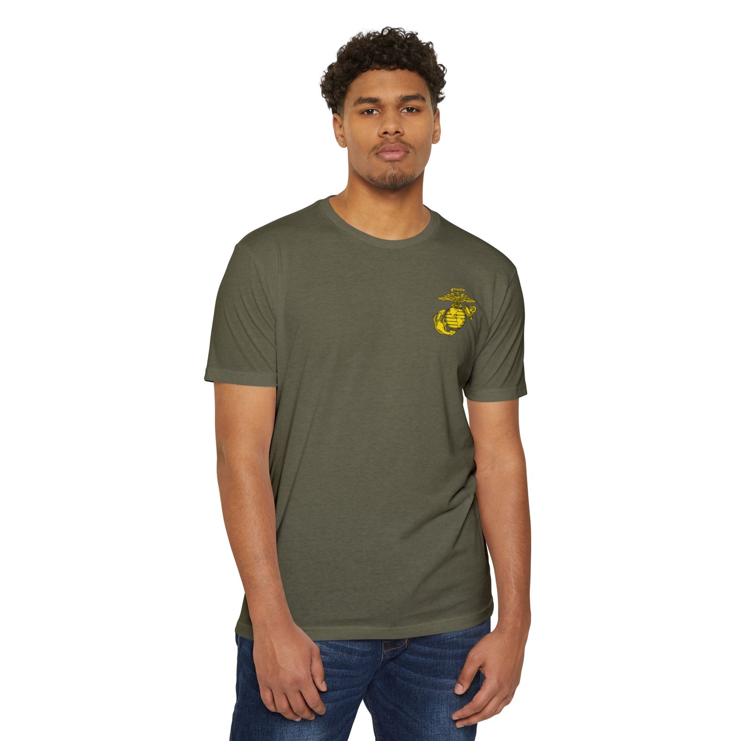 Old School Mighty P-3 OD w/ Yellow EGA Tee
