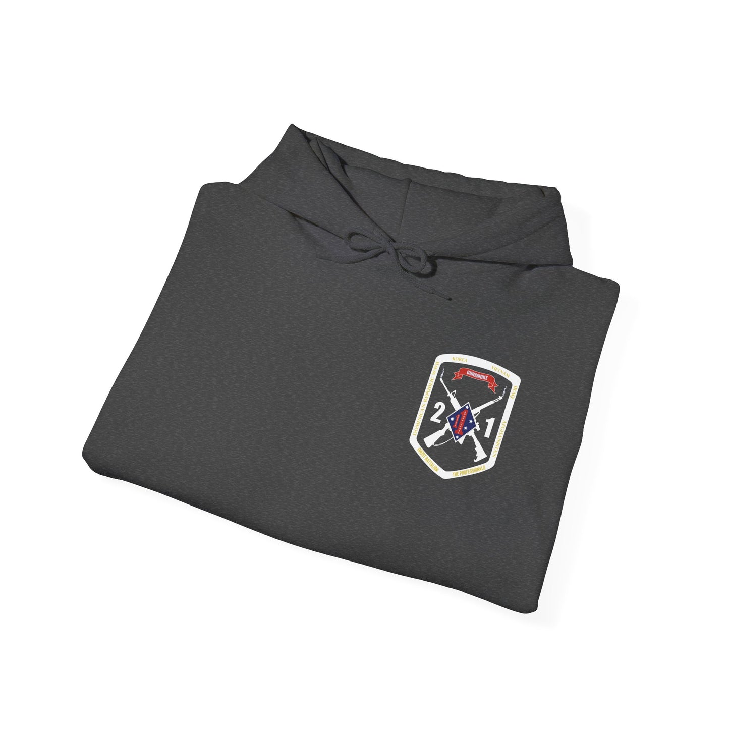 2nd Battalion 1st Marines White Logo Unit Hoodie