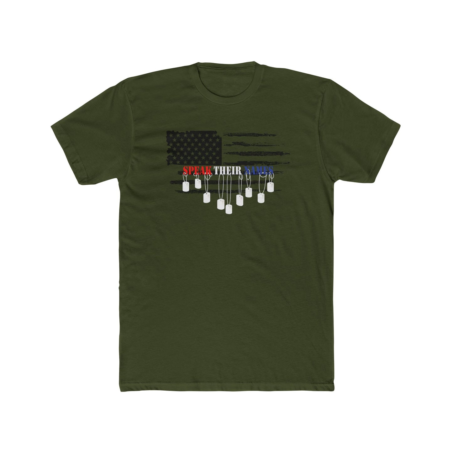 Speak Their Names American Flag Shirt
