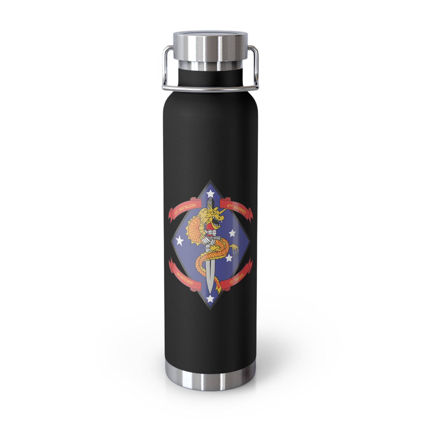 1/4 Unit Copper Vacuum Insulated Bottle, 22oz