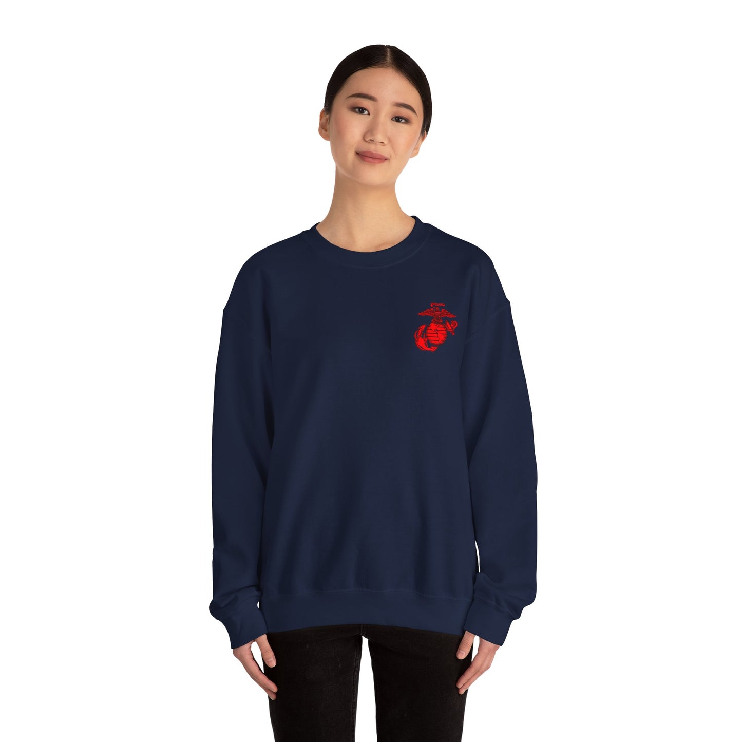 Old School Mighty P-3 w/ Red EGA Crewneck Sweater
