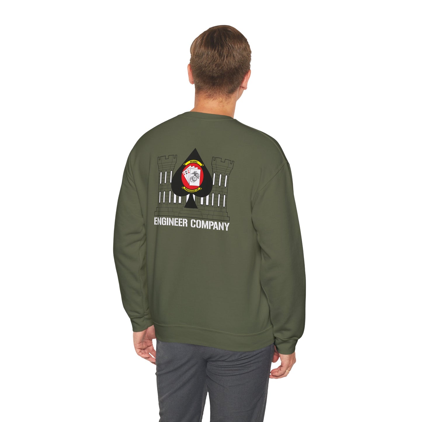 MWSS-373 Ace Support Green Unit Crewneck Sweater