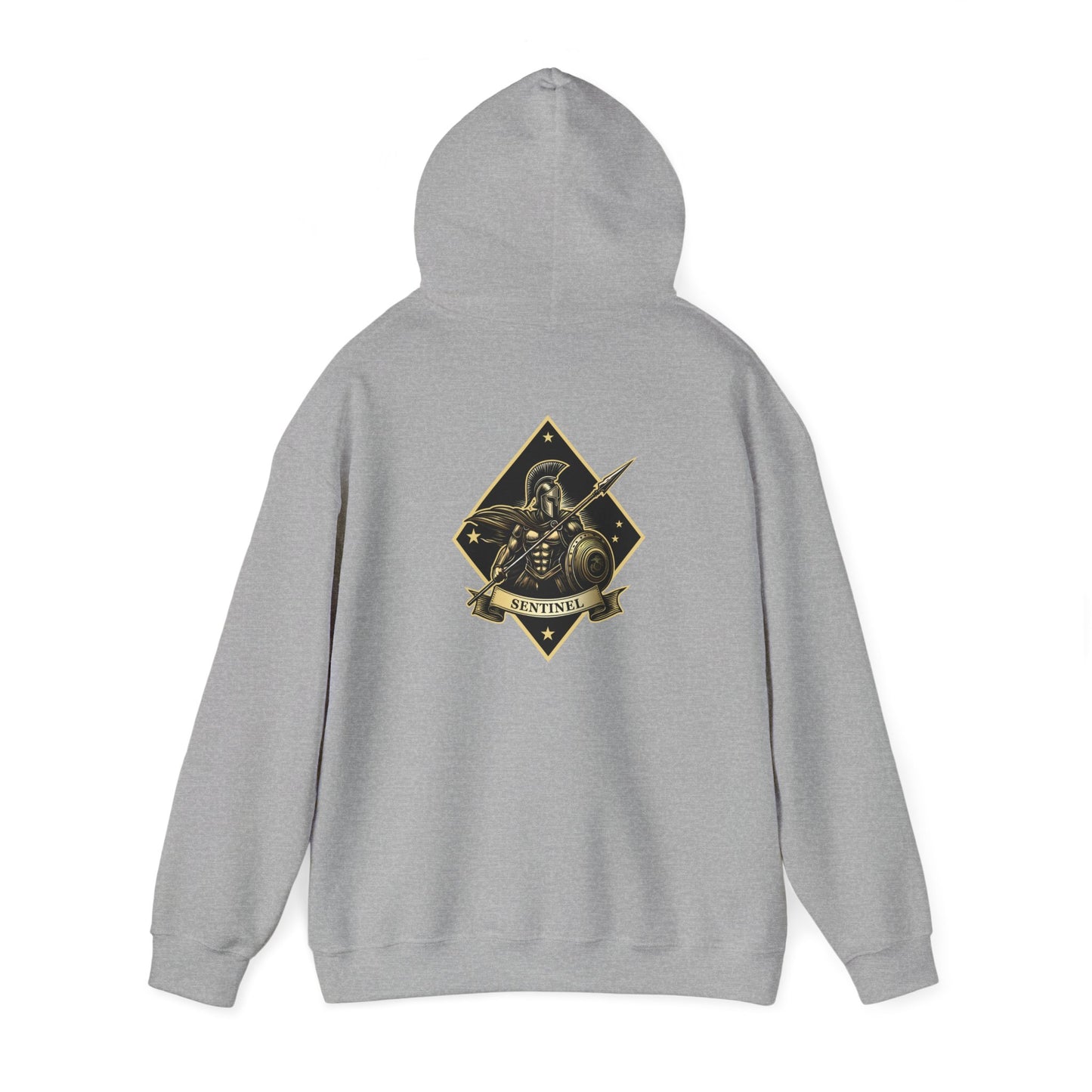 1st Marine Regiment Sentinel Company Black Logo Hoodie