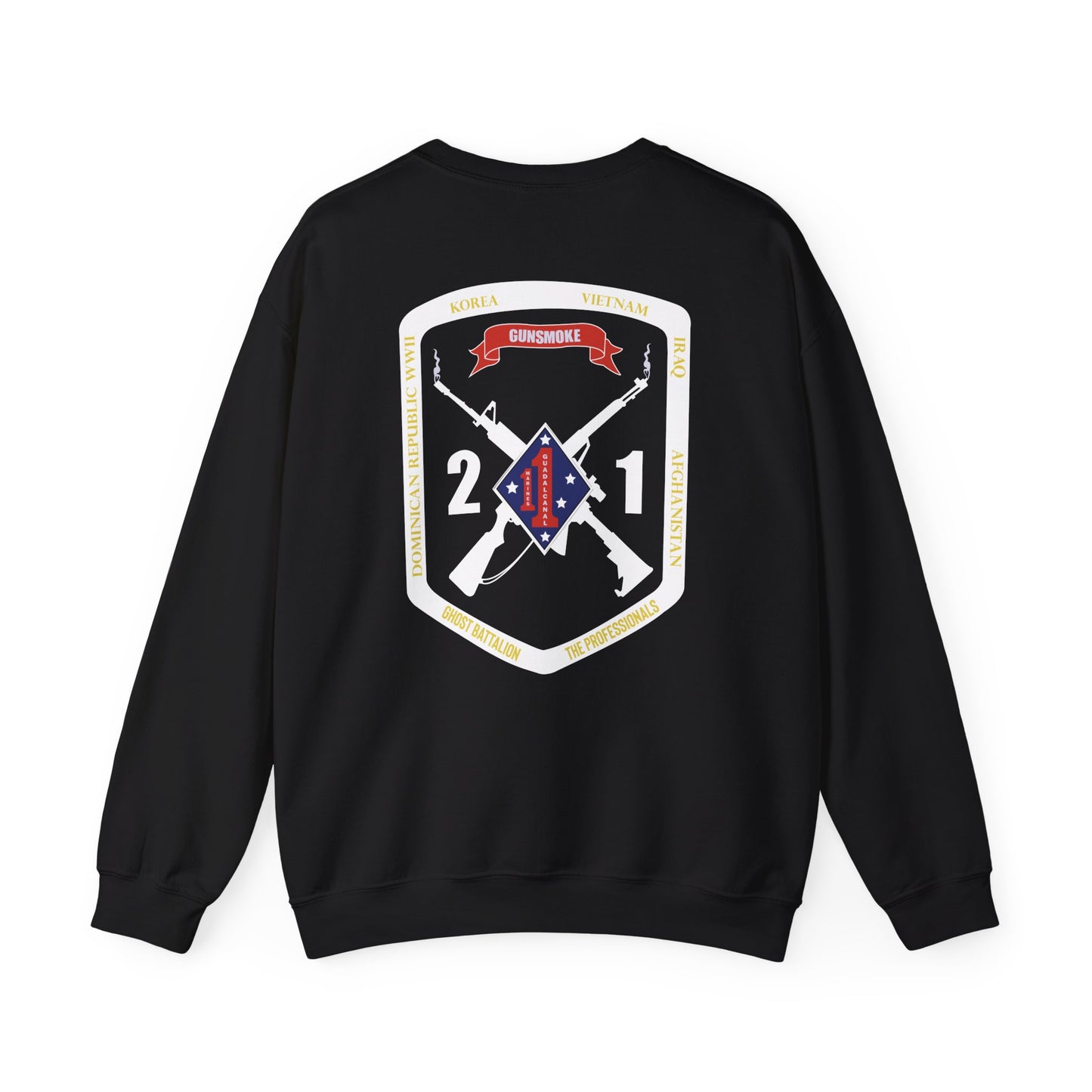 2nd Battalion 1st Marines White Logo Unit Sweater