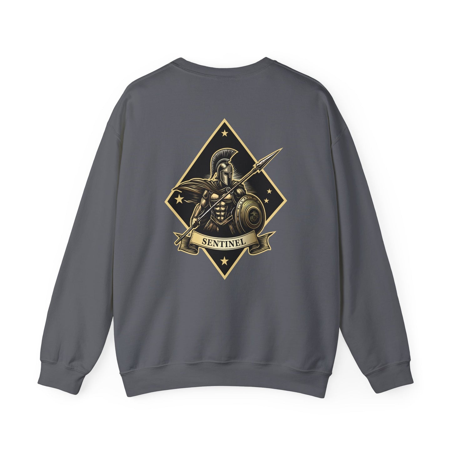 1st Marine Regiment White Logo Sentinel Company Sweater