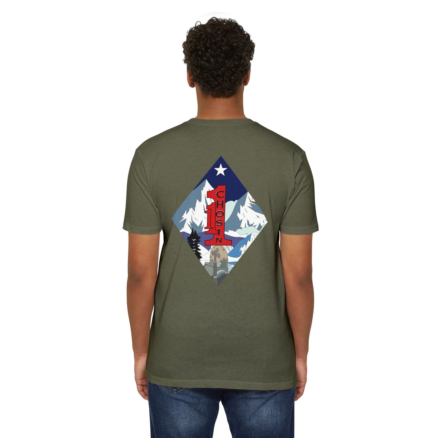 1st Battalion 1st Marines Charlie Co. Green Unit Tee
