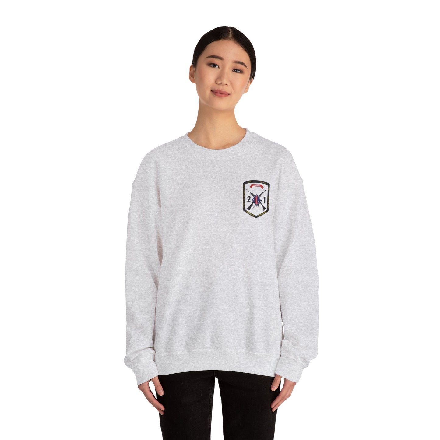 2nd Battalion 1st Marines Black Logo Unit Sweater
