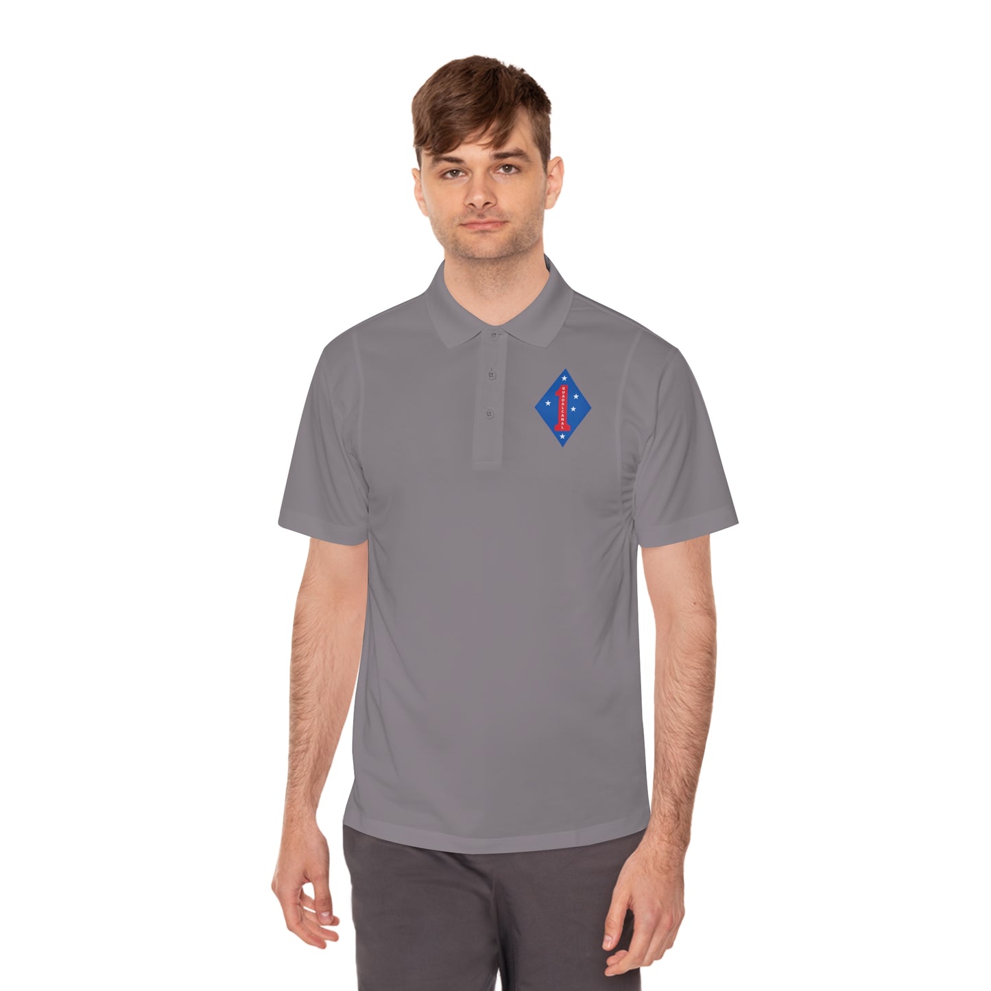 1st Marines Division Polo - Not Embroidered
