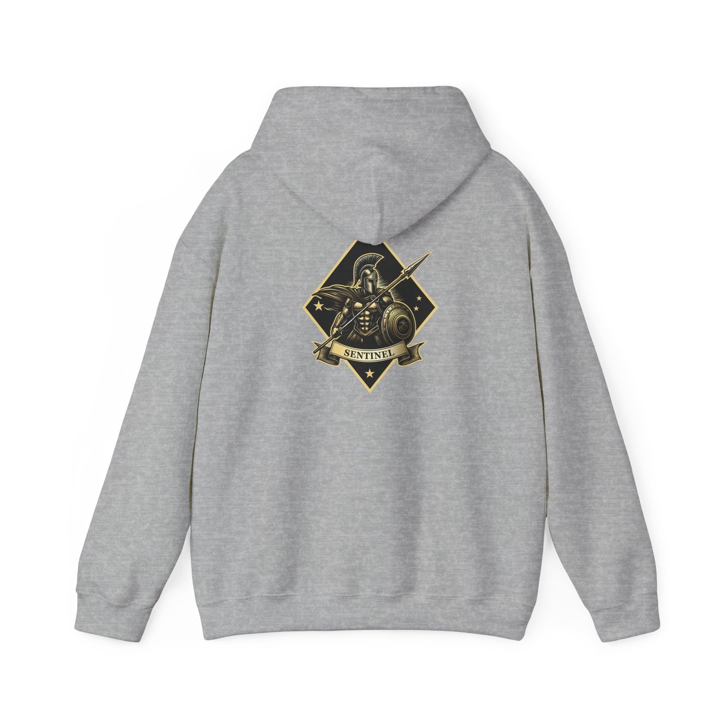 1st Marine Regiment Sentinel Company Black Logo Hoodie