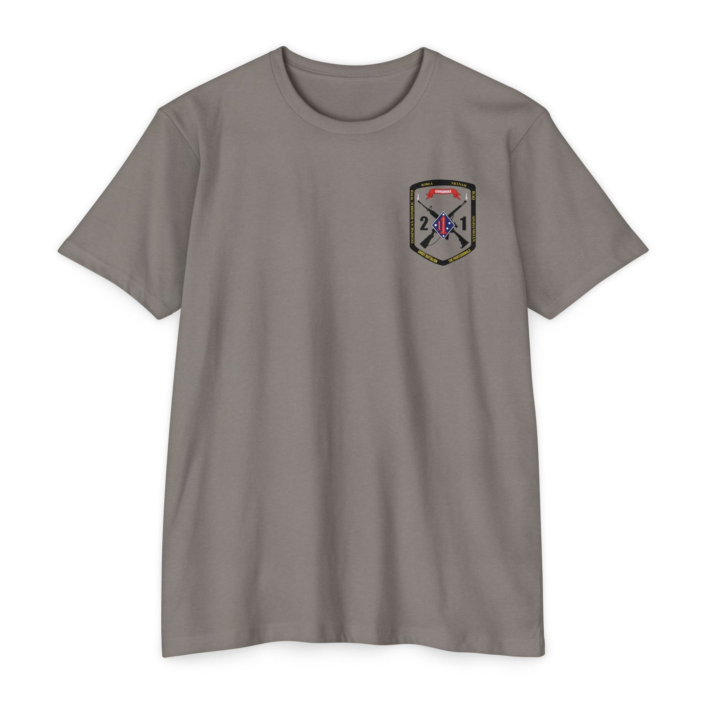 2nd Battalion 1st Marines Black Logo Unit Tee