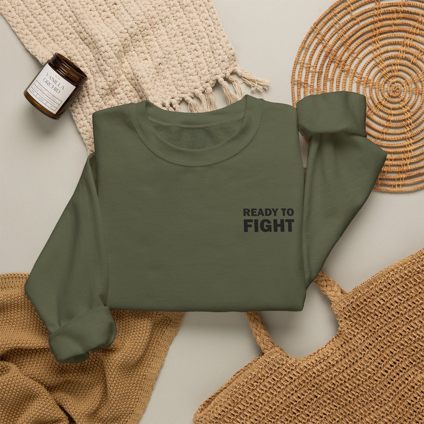 1st Marines PT Crewneck