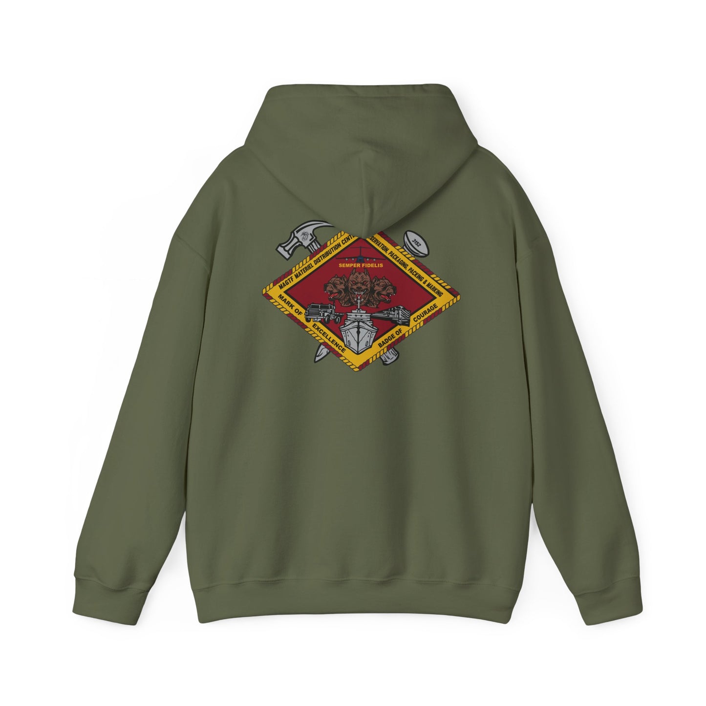 MAGTF Distribution Center Green Unit Hoodie