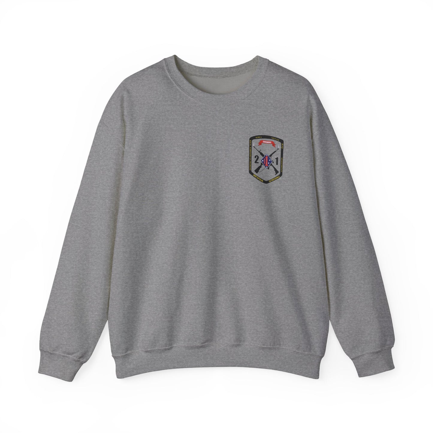 2nd Battalion 1st Marines Black Logo Unit Sweater