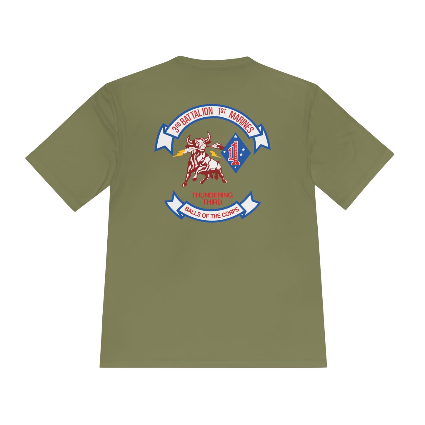 3rd Battalion 1st Marines Unit Moisture‑Wicking Shirt