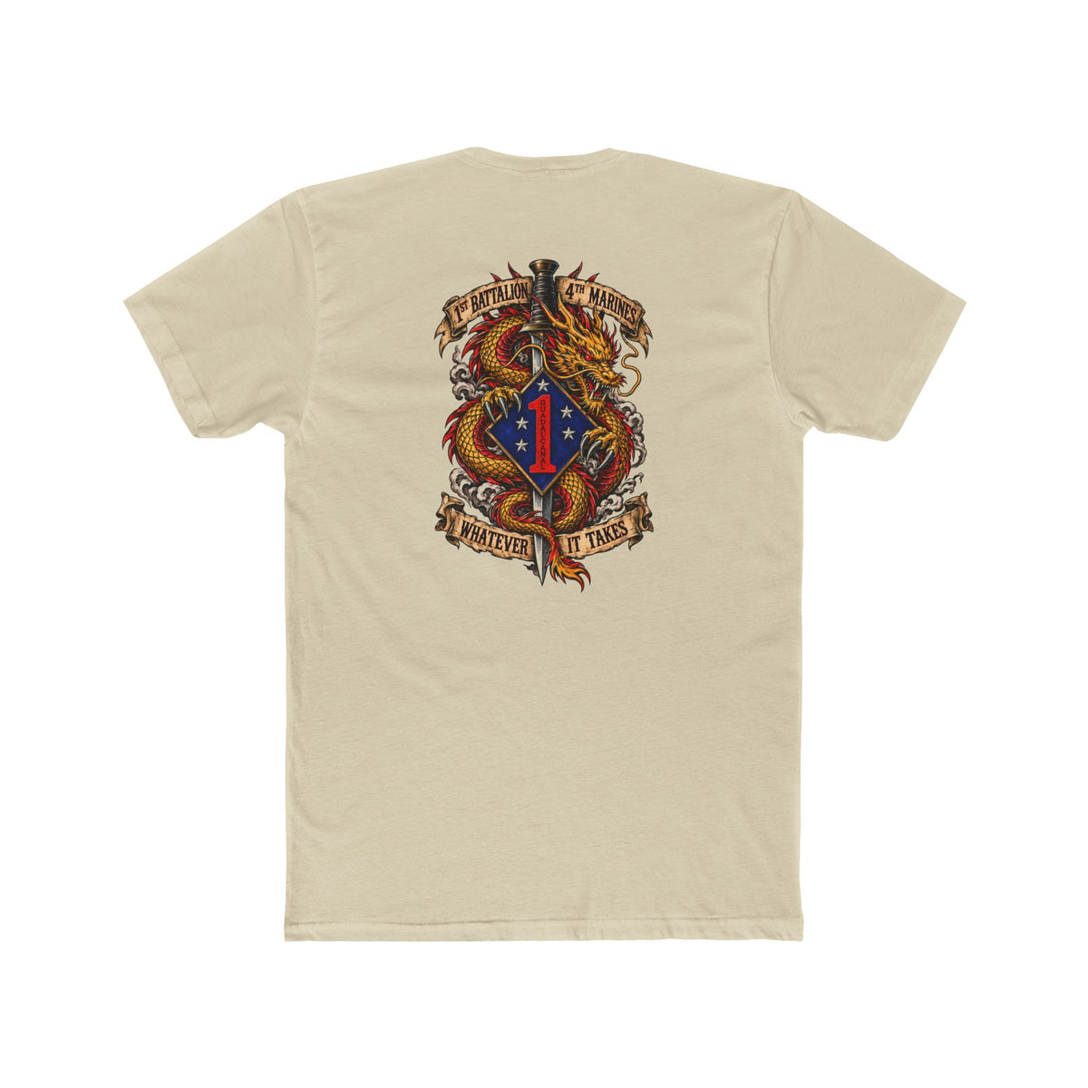 1st Battalion 4th Marines Unit Tee Remake