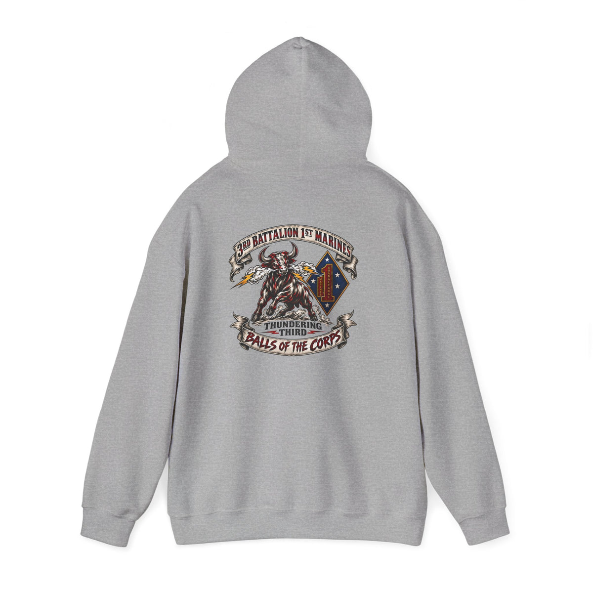 3rd Battalion 1st Marines Unit Hoodie Remake