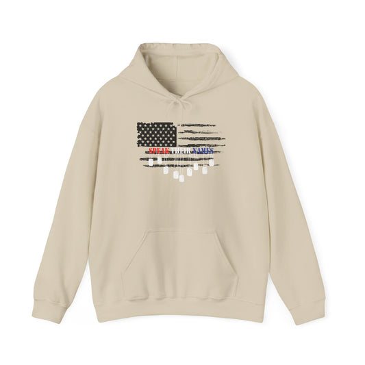 Speak Their Names American Flag Hoodie