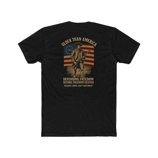 Marine Corps 250th Birthday Unisex Tee - Older Than America
