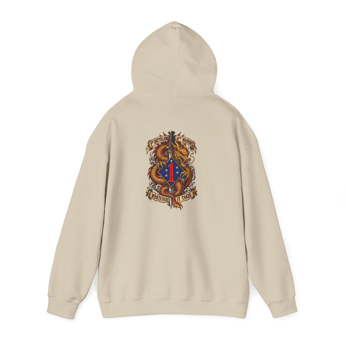 1st Battalion 4th Marines Unit Hoodie Remake