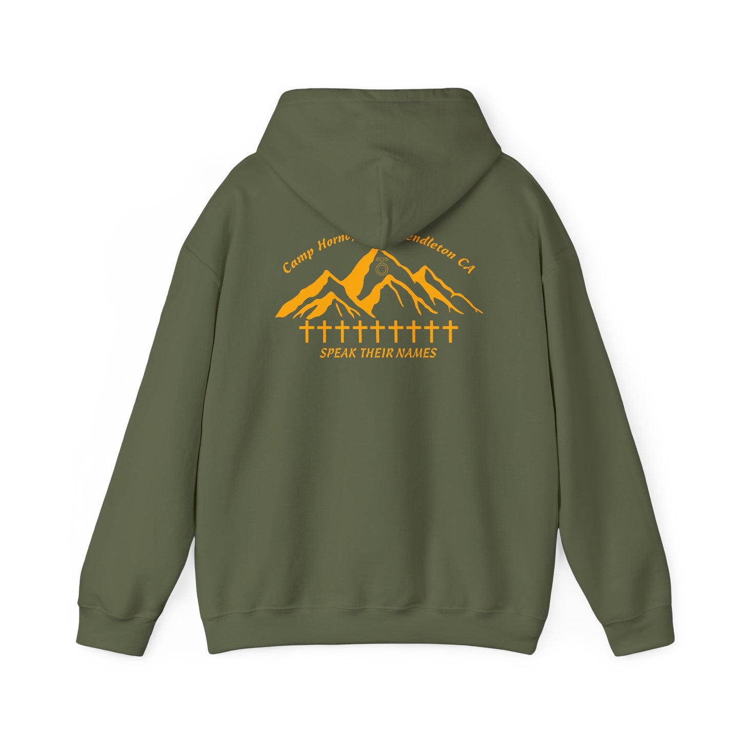 Camp Pendleton Mountain Speak Their Names Hoodie