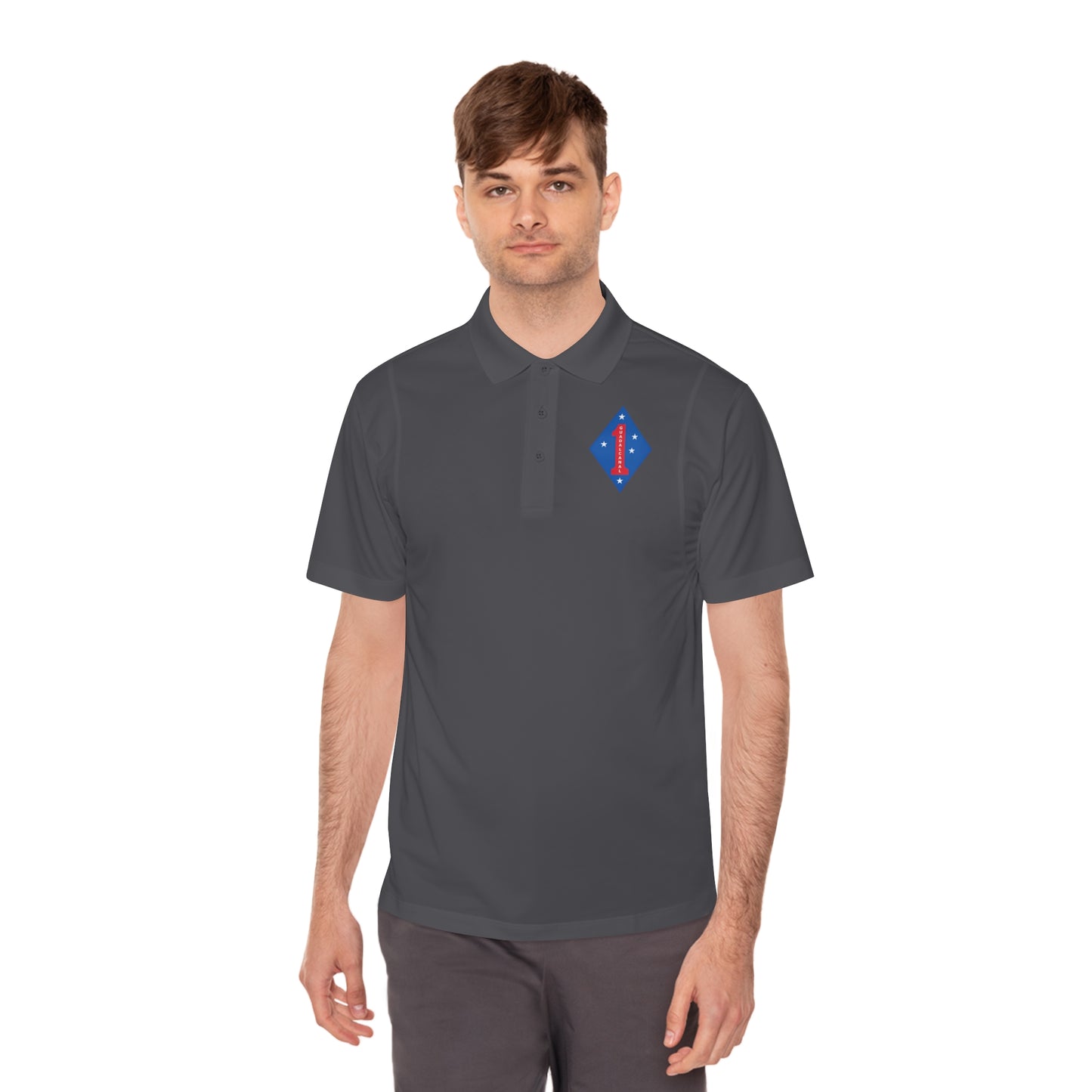 1st Marines Division Polo - Not Embroidered