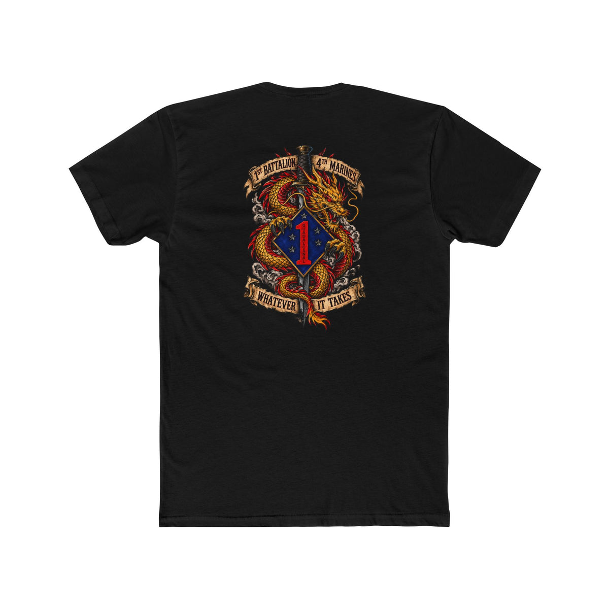 1st Battalion 4th Marines Unit Tee Remake