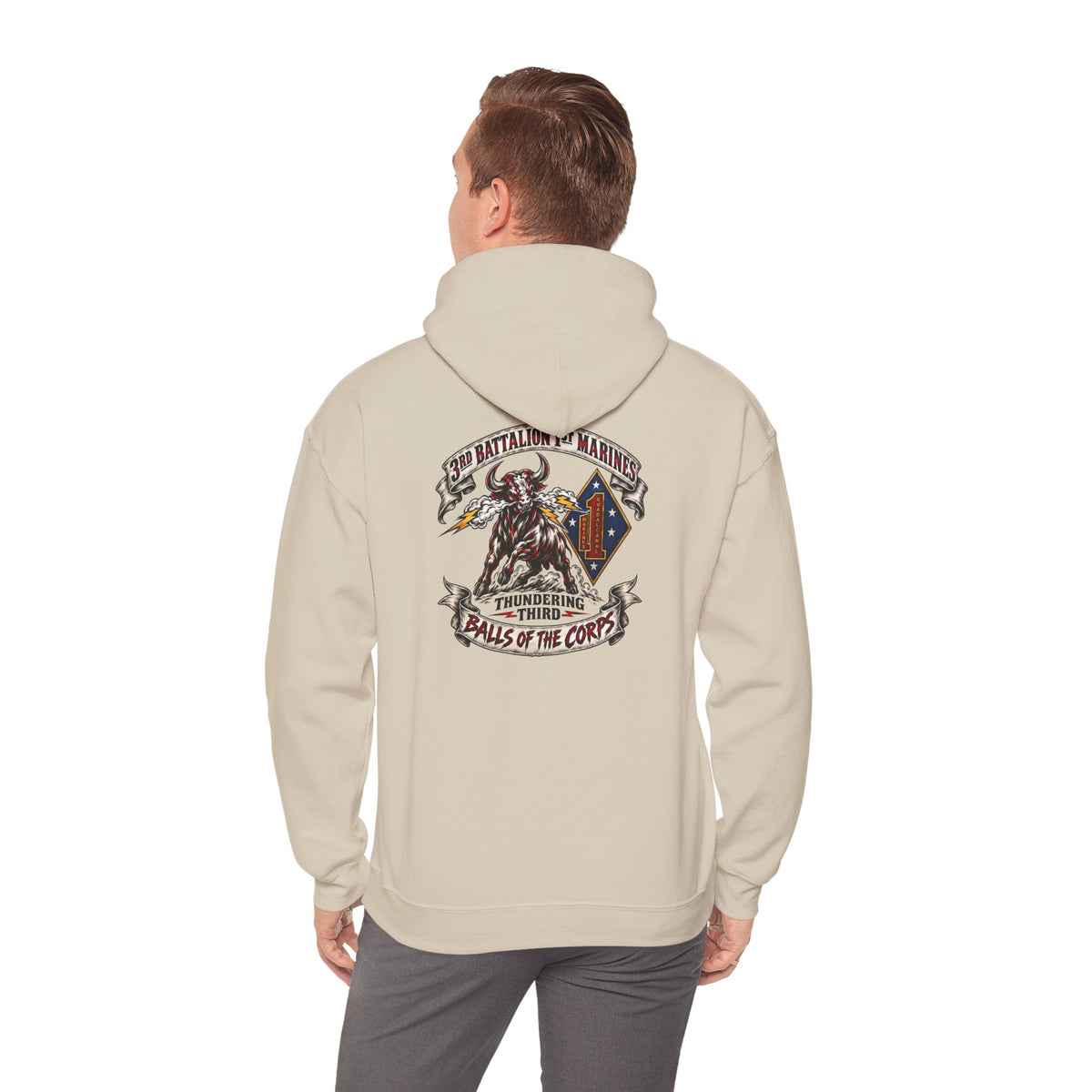 3rd Battalion 1st Marines Unit Hoodie Remake
