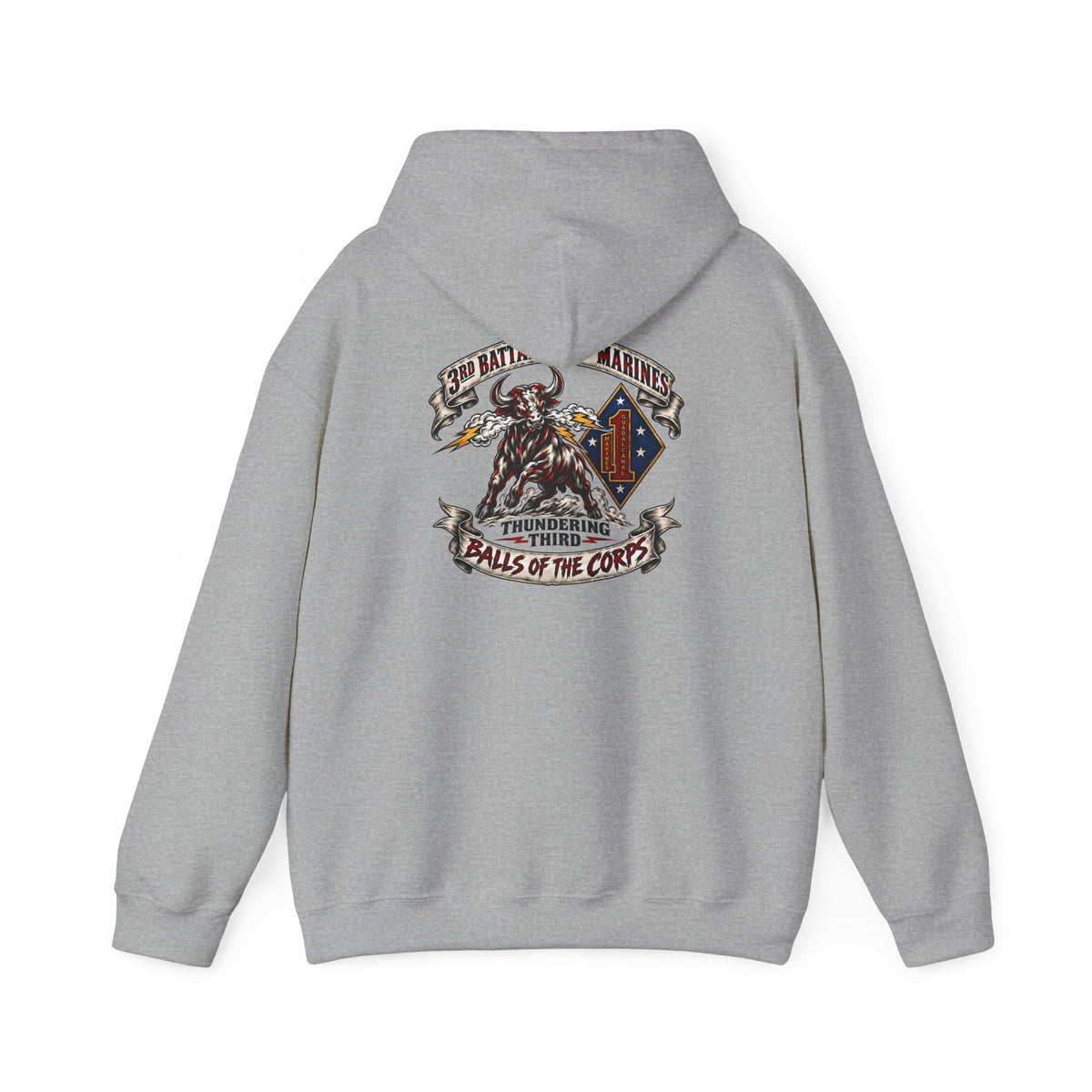 3rd Battalion 1st Marines Unit Hoodie Remake