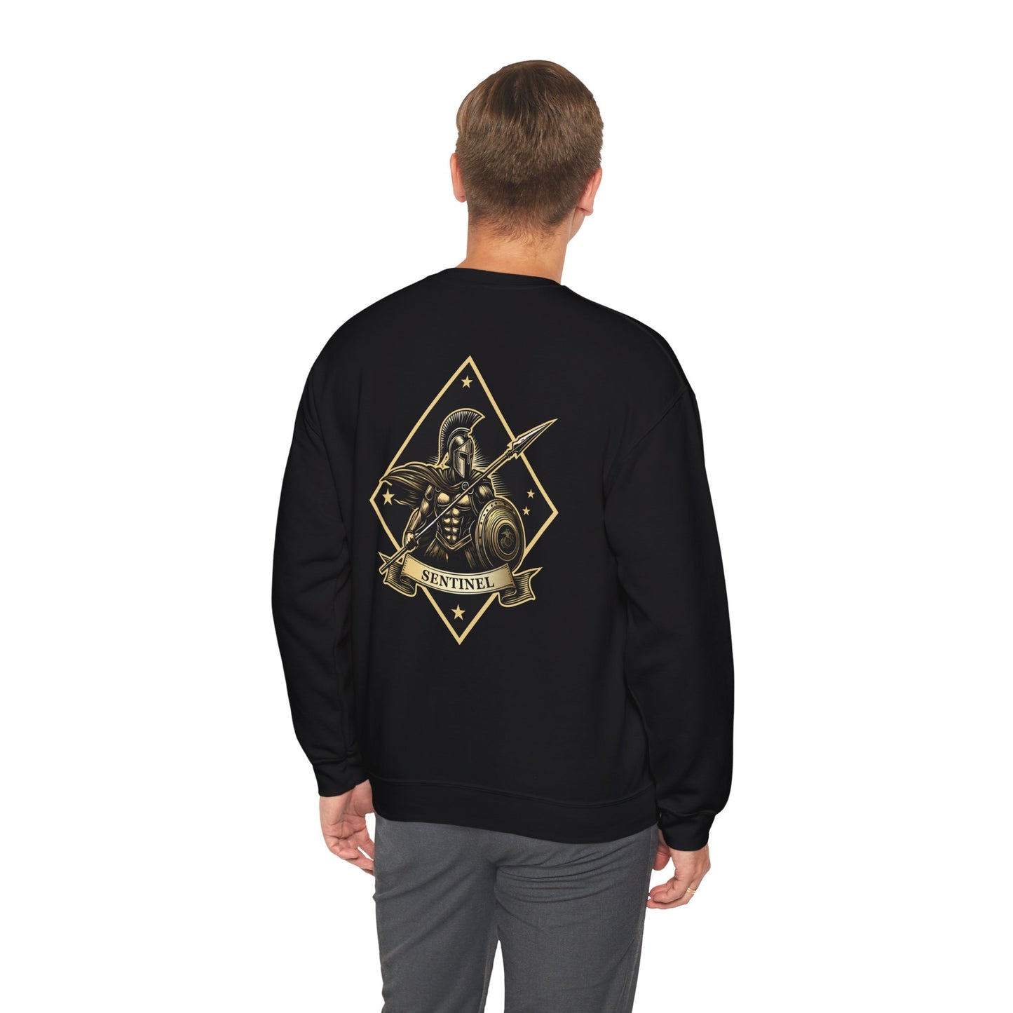 1st Marine Regiment White Logo Sentinel Company Sweater