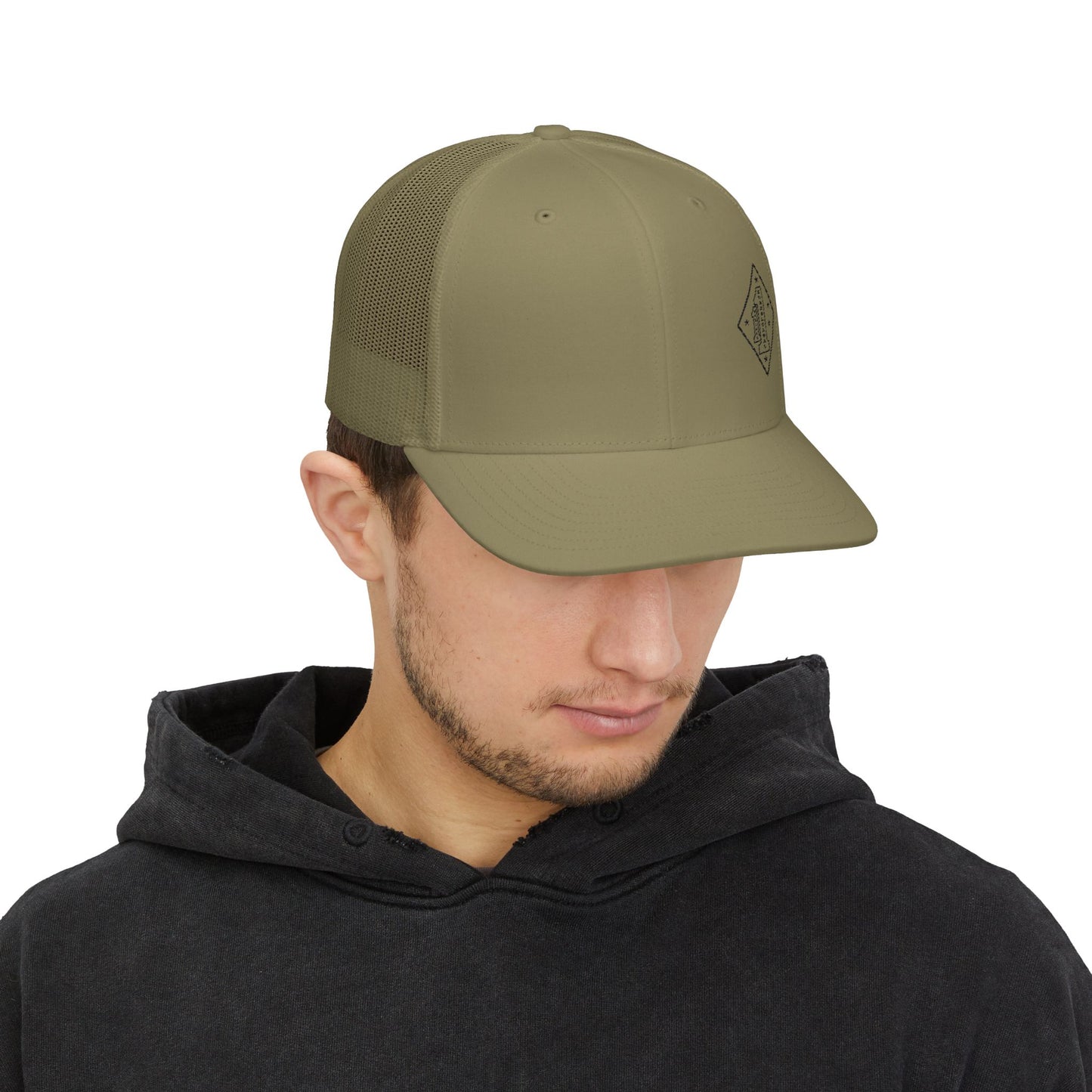1st Marines Embroidered Trucker Hat One Color