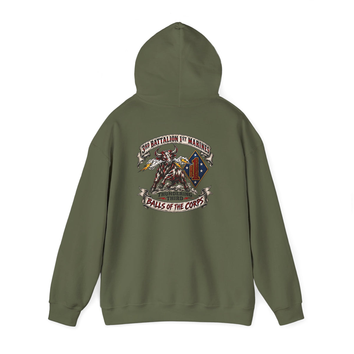 3rd Battalion 1st Marines Unit Hoodie Remake
